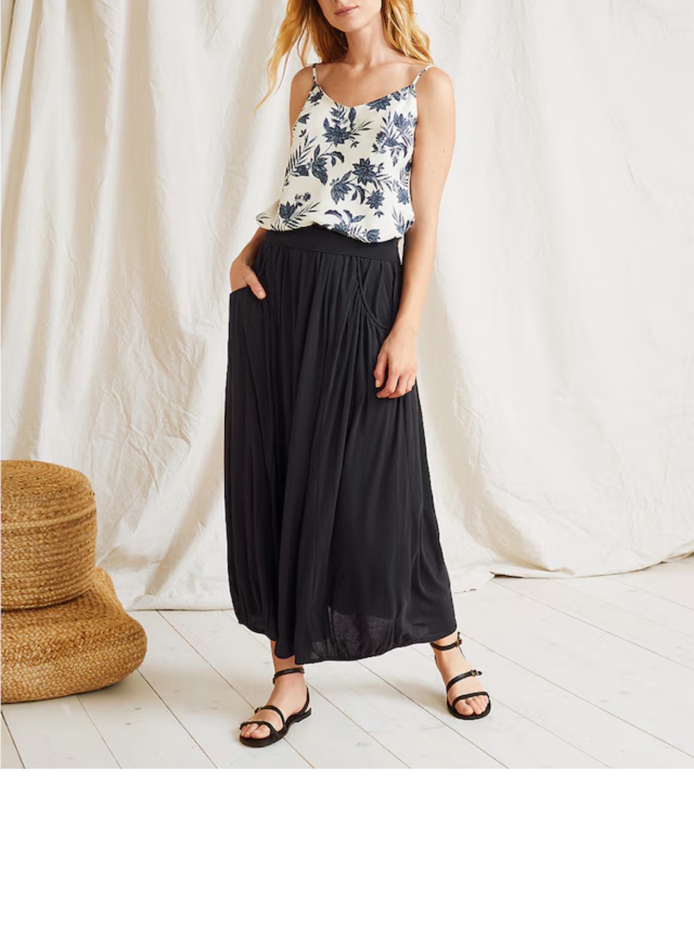 Garnet Hill favorite maxi knit skirt
